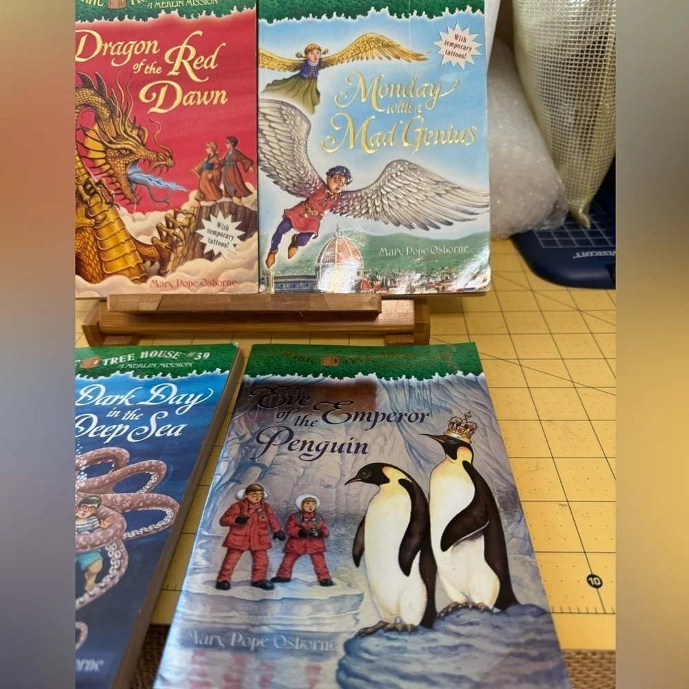 Magic Tree House Book Set of 4, #s 37, 38, 39, 40